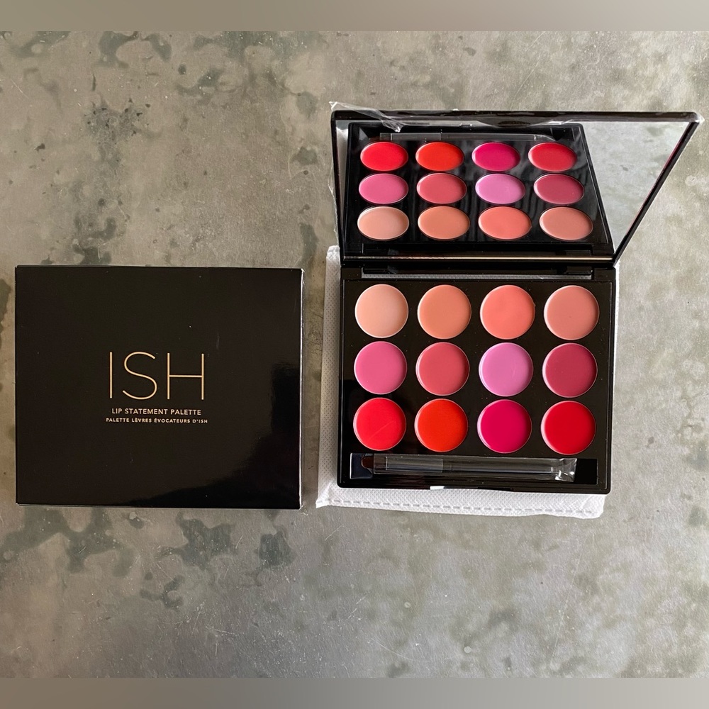 ISH lip color palette